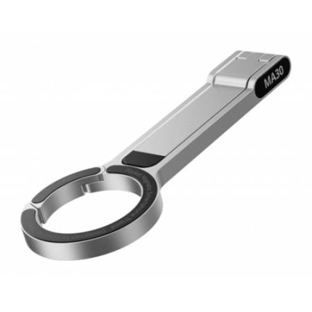 lanzi MA30 (srebrny) - uchwyt, mini statyw, mocowanie magnetyczne MagSafe